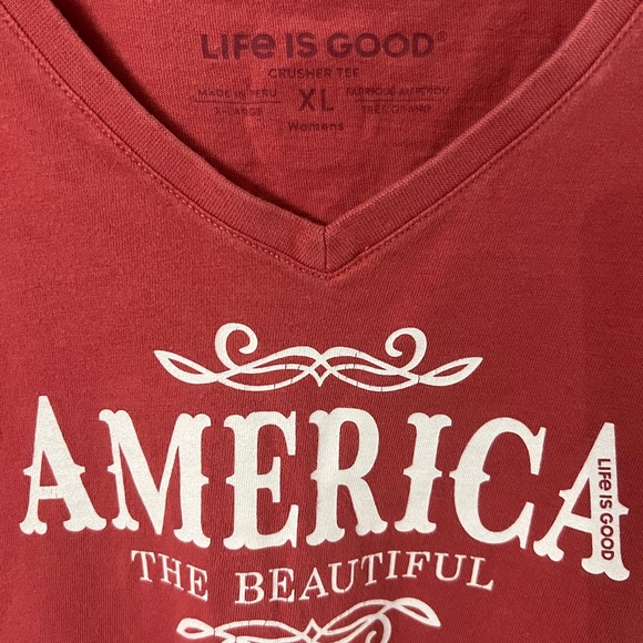 Life is Good T shirt size XL - Picture 3 of 5